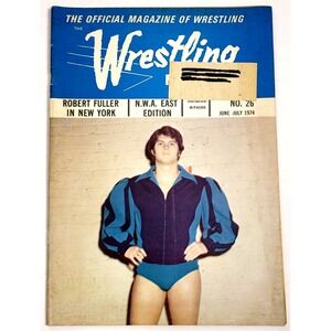 WRESTLING NEWS JUNE - JULY 1974 - N.W.A. EAST‎ ED/ ANDRE THE GIANT / JACK BRISCO